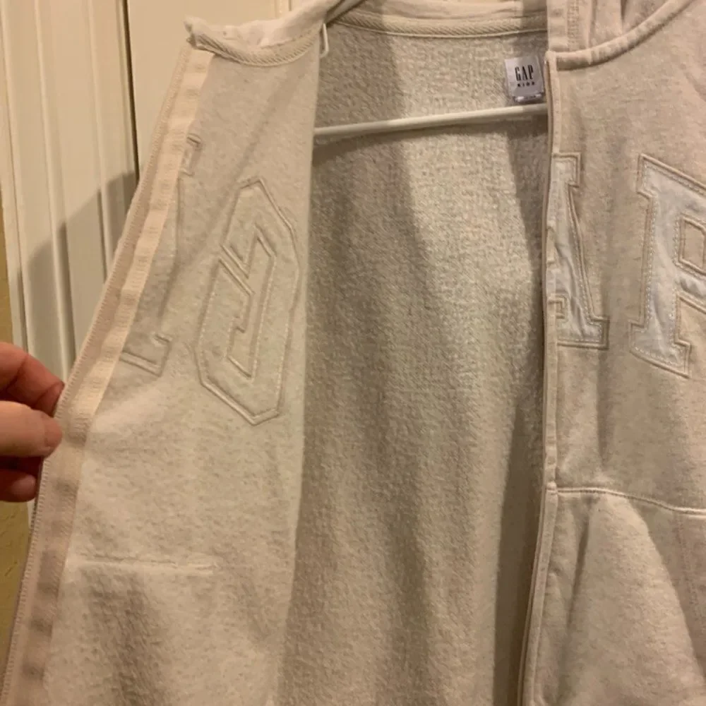 GAP Kids Full Zipper Jacket with Sequins and Hood